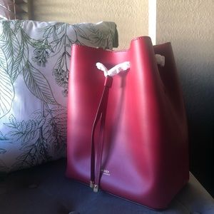 Lauren Ralph Lauren Debby Leather Drawstring